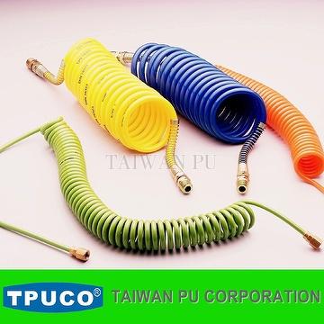 Nylon (polyamide) coil hose